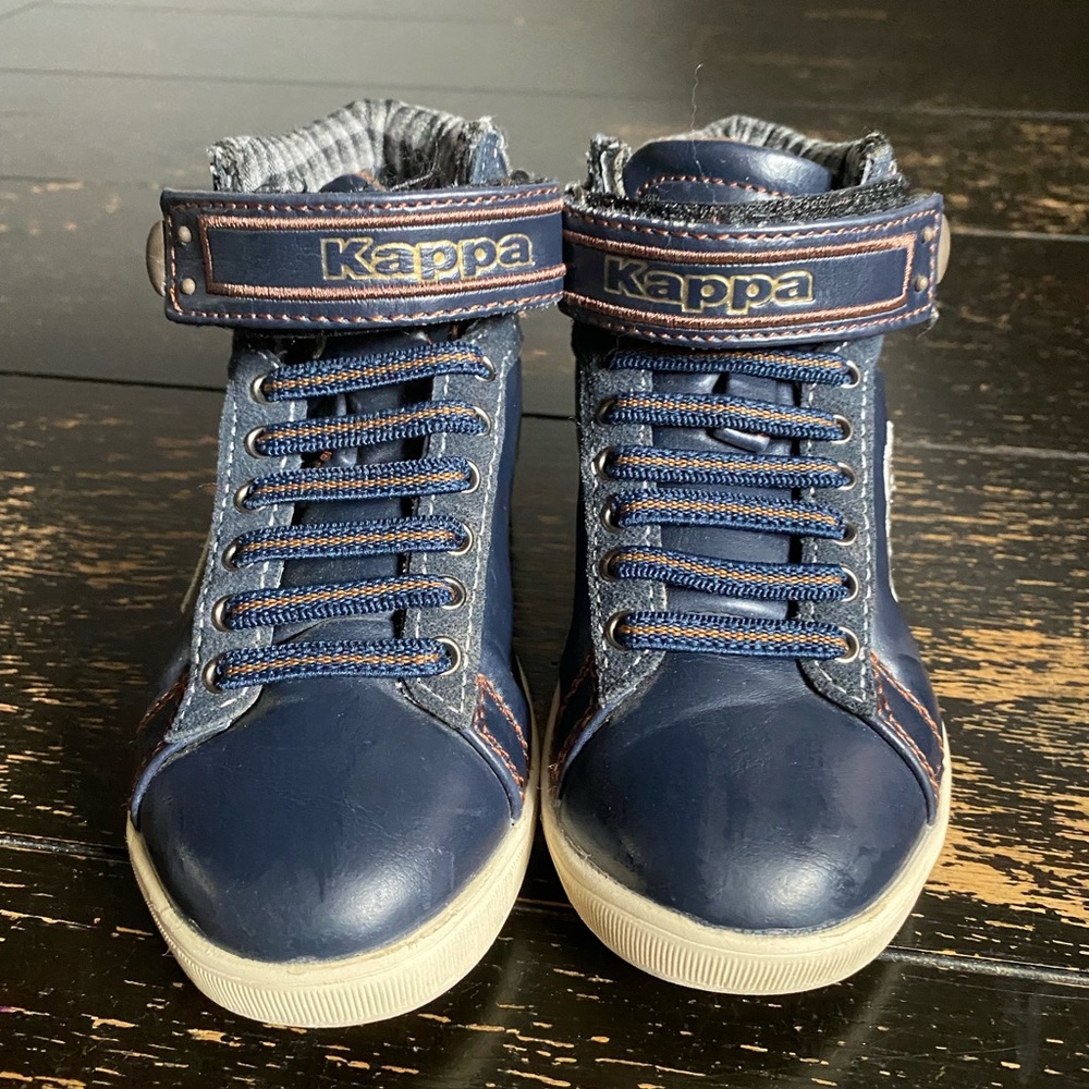 Kappa Kids Sneakers - Navy and White